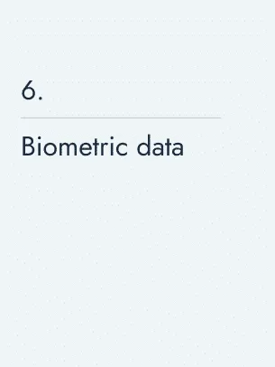 Biometric data