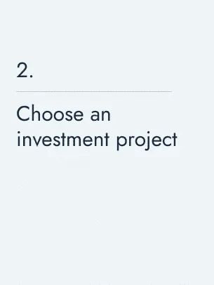 Choose an investment project 