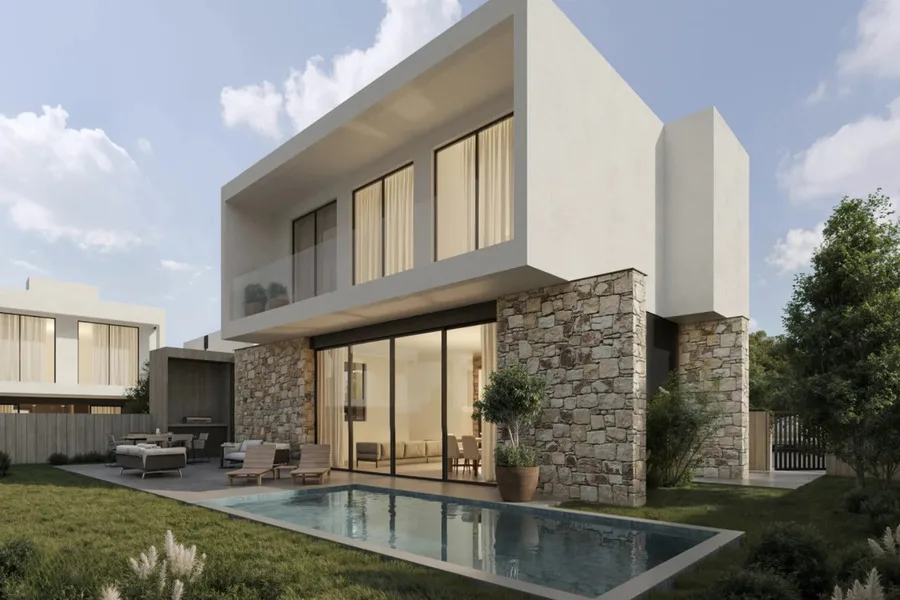 Contemporary‑style villas in the coastal district of Geroskipou, Paphos