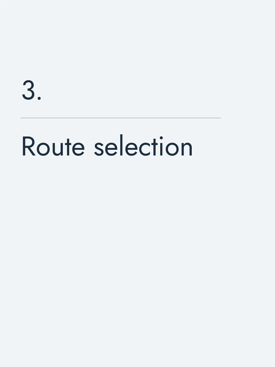 Route selection
